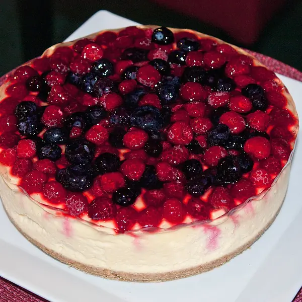 Cheesecake de frutos rojos